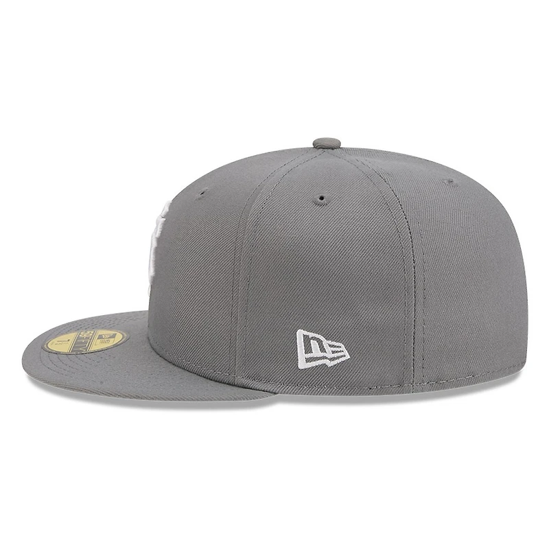 San Francisco Giants Medium Grey Basic New Era 59FIFTY Fitted Hat