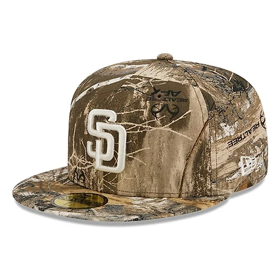 San Diego Padres Realtree APX Camo Basic New Era 59FIFTY Fitted Hat