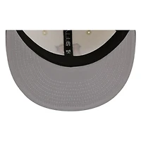 Pittsburgh Pirates Chrome White Two Tone Basic New Era 59FIFTY Fitted Hat