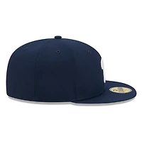 Philadelphia Phillies Dark Blue Basic New Era 59FIFTY Fitted Hat