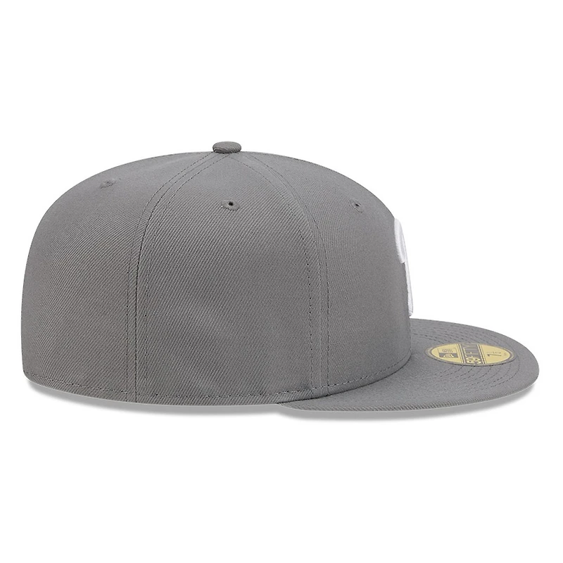 Philadelphia Phillies Medium Grey Basic New Era 59FIFTY Fitted Hat