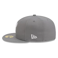 Philadelphia Phillies Medium Grey Basic New Era 59FIFTY Fitted Hat