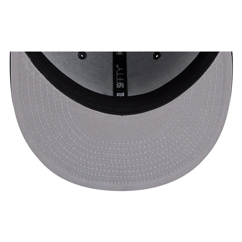 Philadelphia Phillies Dark Grey Anthracite Basic New Era 59FIFTY Fitted Hat