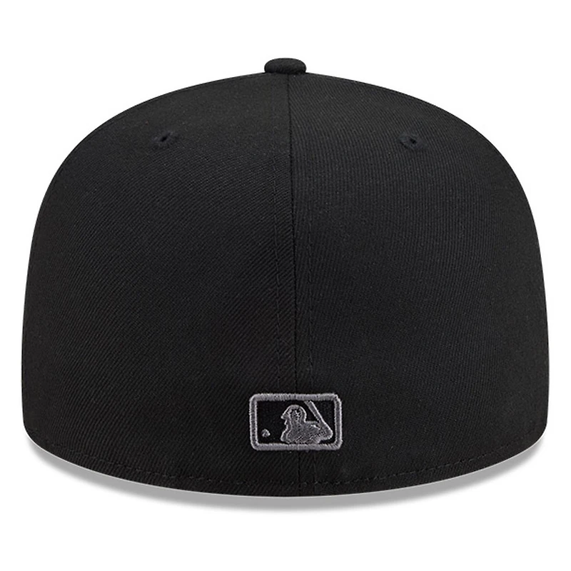 Philadelphia Phillies Black and Graphite Basic New Era 59FIFTY Fitted Hat