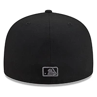 Philadelphia Phillies Black and Graphite Basic New Era 59FIFTY Fitted Hat
