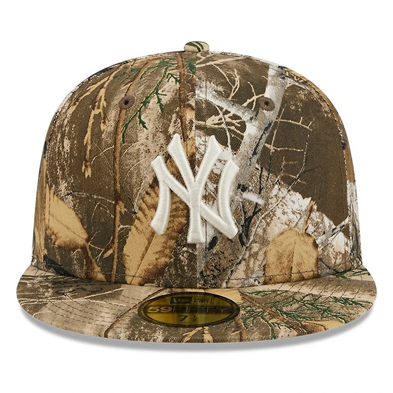 New York Yankees Realtree APX Camo Basic Era 59FIFTY Fitted Hat
