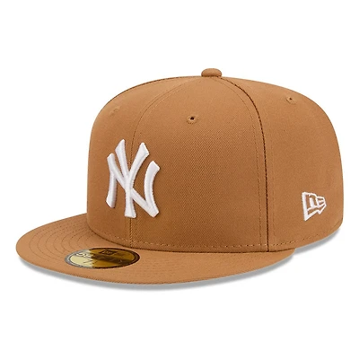 New York Yankees Bronze and White Basic Era 59FIFTY Fitted Hat