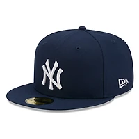 New York Yankees Dark Blue Basic Era 59FIFTY Fitted Hat