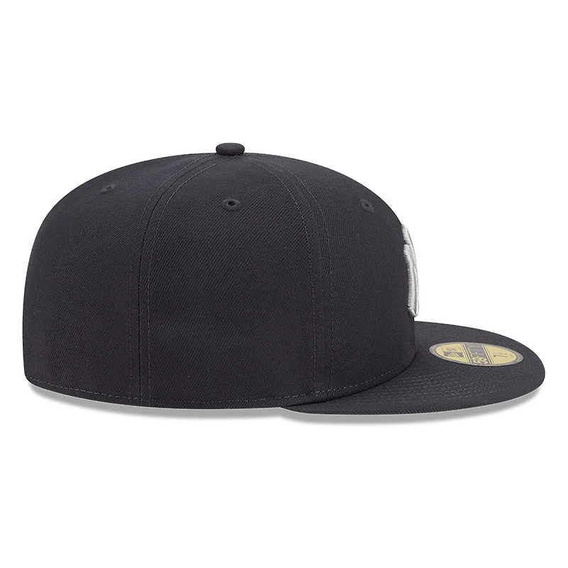 New York Yankees Dark Grey Anthracite Basic Era 59FIFTY Fitted Hat