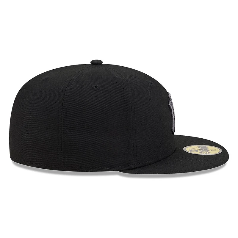 New York Yankees Black and Graphite Basic Era 59FIFTY Fitted Hat