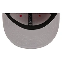 New York Mets Scarlet Red and Black Basic Era 59FIFTY Fitted Hat