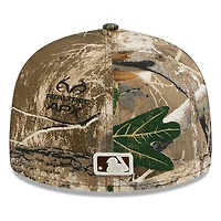 Los Angeles Dodgers Realtree APX Camo Basic New Era 59FIFTY Fitted Hat