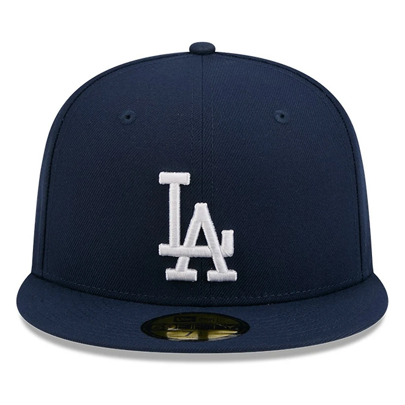 Los Angeles Dodgers Dark Blue Basic New Era 59FIFTY Fitted Hat