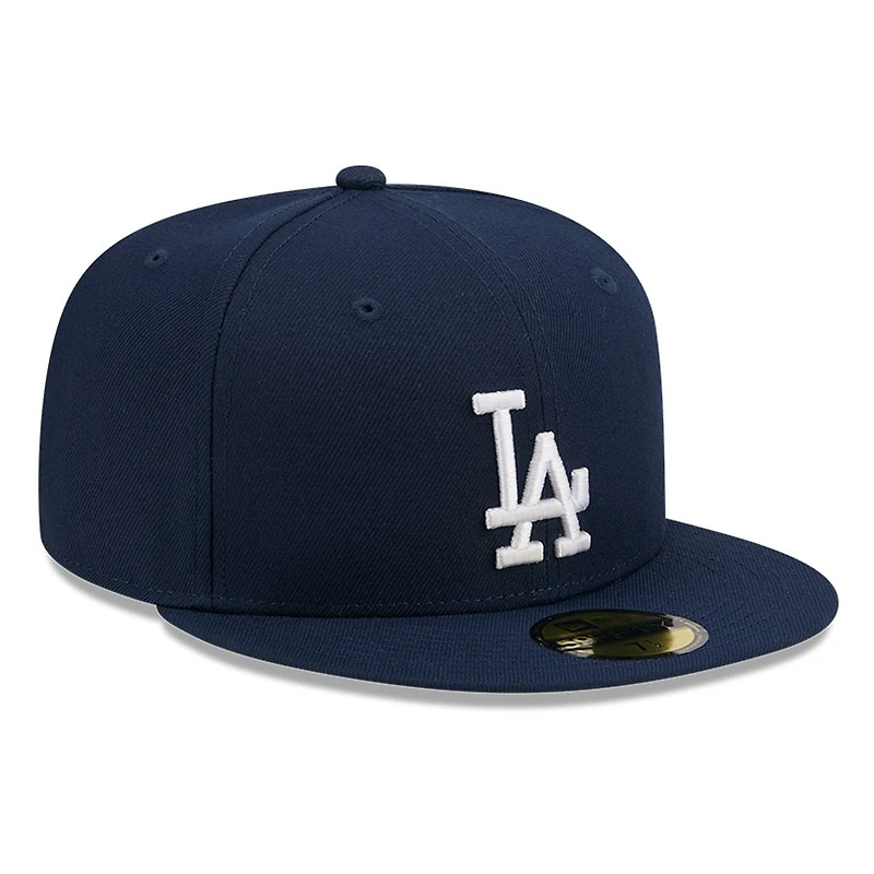 Los Angeles Dodgers Dark Blue Basic New Era 59FIFTY Fitted Hat