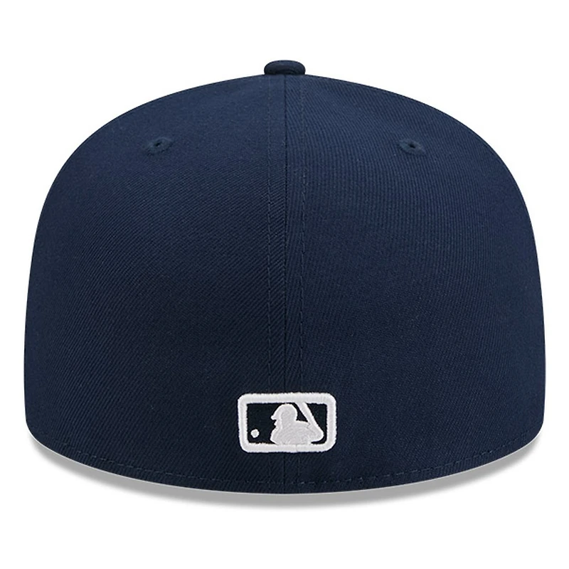 Los Angeles Dodgers Dark Blue Basic New Era 59FIFTY Fitted Hat