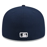 Los Angeles Dodgers Dark Blue Basic New Era 59FIFTY Fitted Hat