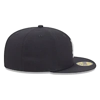 Los Angeles Dodgers Dark Grey Anthracite Basic New Era 59FIFTY Fitted Hat