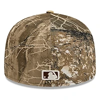 Los Angeles Angels Realtree APX Camo Basic New Era 59FIFTY Fitted Hat