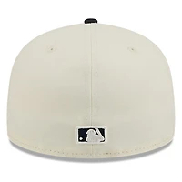 Los Angeles Angels Chrome White Two Tone Basic New Era 59FIFTY Fitted Hat