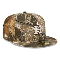 Houston Astros Realtree APX Camo Basic New Era 59FIFTY Fitted Hat