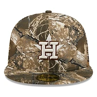 Houston Astros Realtree APX Camo Basic New Era 59FIFTY Fitted Hat