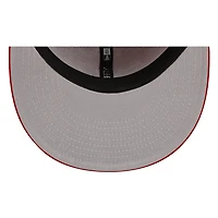 Houston Astros Scarlet Red and Black Basic New Era 59FIFTY Fitted Hat