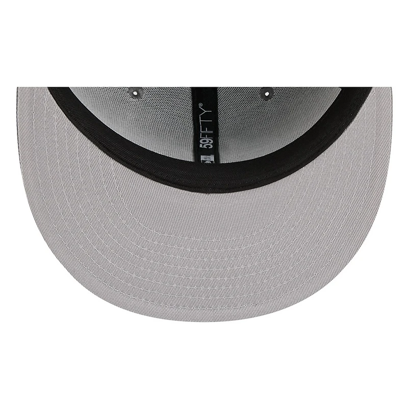 Houston Astros Medium Grey Basic New Era 59FIFTY Fitted Hat