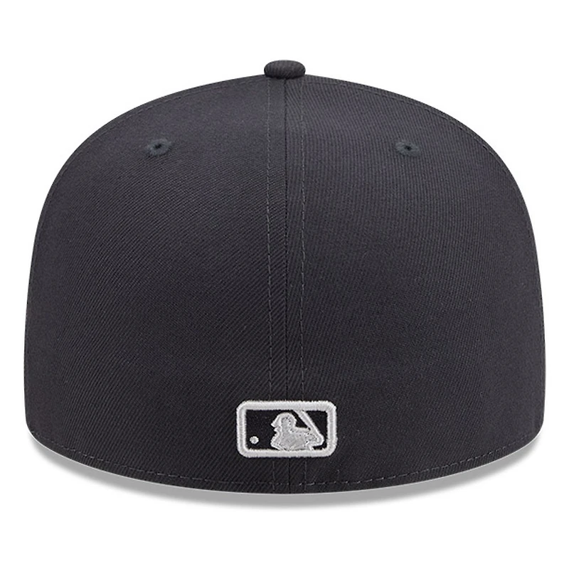 Houston Astros Dark Grey Anthracite Basic New Era 59FIFTY Fitted Hat