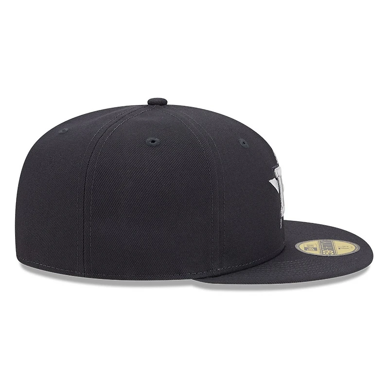 Houston Astros Dark Grey Anthracite Basic New Era 59FIFTY Fitted Hat