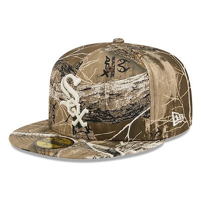 Chicago White Sox Realtree APX Camo Basic New Era 59FIFTY Fitted Hat