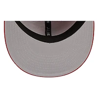 Chicago White Sox Scarlet Red and Black Basic New Era 59FIFTY Fitted Hat