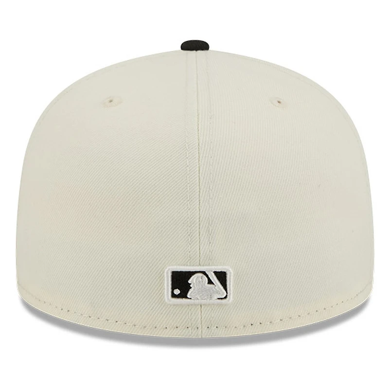 Chicago White Sox Chrome Two Tone Basic New Era 59FIFTY Fitted Hat