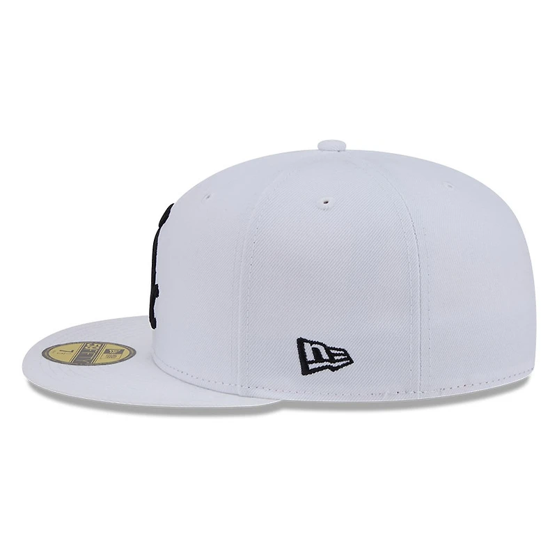 Chicago White Sox and Black Basic New Era 59FIFTY Fitted Hat