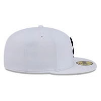 Chicago White Sox and Black Basic New Era 59FIFTY Fitted Hat