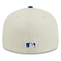 Chicago Cubs Chrome White Two Tone Basic New Era 59FIFTY Fitted Hat