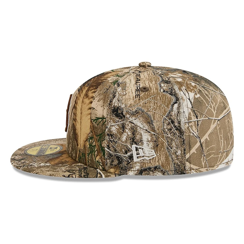 Boston Red Sox Realtree APX Camo Basic New Era 59FIFTY Fitted Hat