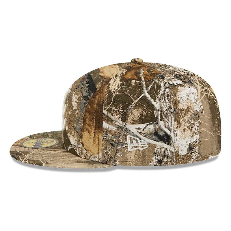 Atlanta Braves Realtree APX Camo Basic New Era 59FIFTY Fitted Hat