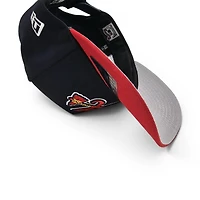Atlanta Braves Navy 2021 World Series Patch Leon in the Lab New Era 9FIFTY A-Frame Hat
