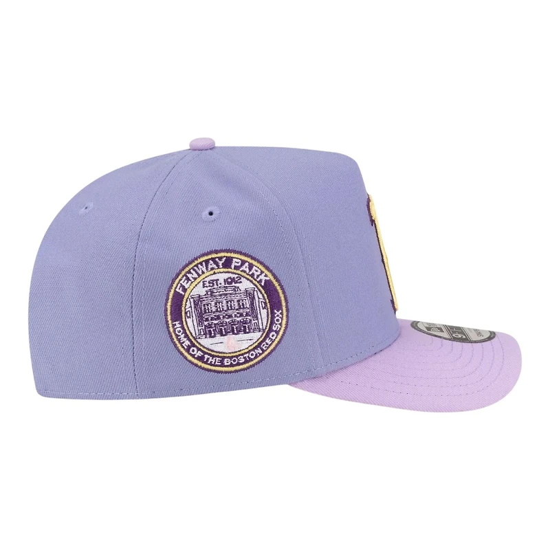 Boston Red Sox Lavender Two Tone Fenway Park Patch New Era 9FIFTY A-Frame Snapback Hat