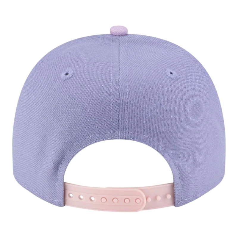 Atlanta Braves Lavender Two Tone Atlanta-Fulton Patch New Era 9FIFTY A-Frame Snapback Hat