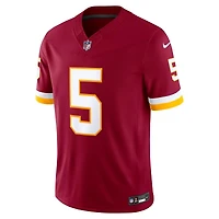 Washington Commanders Jayden Daniels Burgundy Nike Vapor F.U.S.E Stitched Limited Jersey
