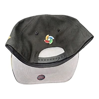 Puerto Rico Black and Camo WBC PR Flag Patch Gray UV New Era A-Frame Snapback Hat