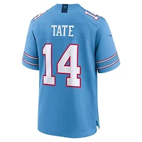 Tennessee Titans Carnell Tate Light Blue Nike Game Jersey