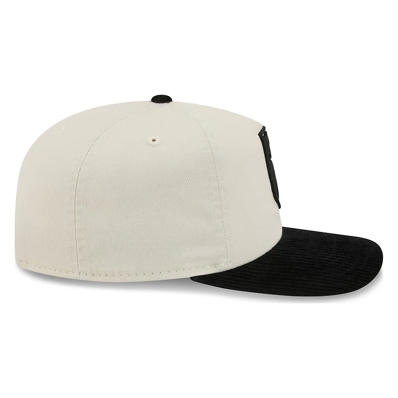 USMNT White and Black Corduroy New Era 19TWENTY Adjustable Hat