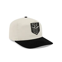 USMNT White and Corduroy New Era 19TWENTY Adjustable Hat