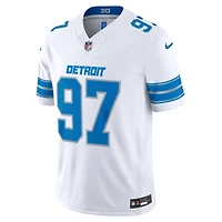 Detroit Lions Aidan Hutchinson White Nike Team Game Jersey