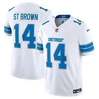 Detroit Lions Amon-Ra St. Brown White Nike Team Game Jersey