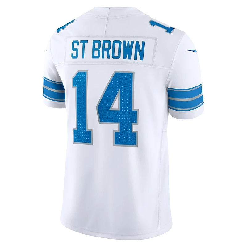 Detroit Lions Amon-Ra St. Brown White Nike Team Game Jersey