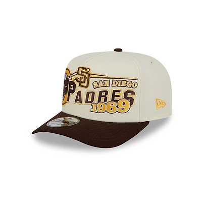 San Diego Padres Team Color New Era 9FIFTY A-Frame Snapback Hat