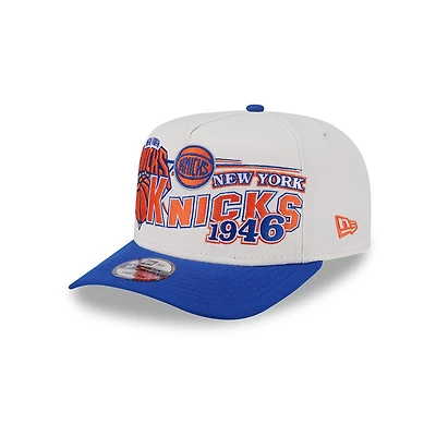 New York Knicks Team Color New Era 9FIFTY A-Frame Snapback Hat